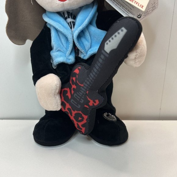 Rare Walgreens Netflix Stranger Things Eddie Munson Animated Plush Guitar Rocker - Picture 3 of 11